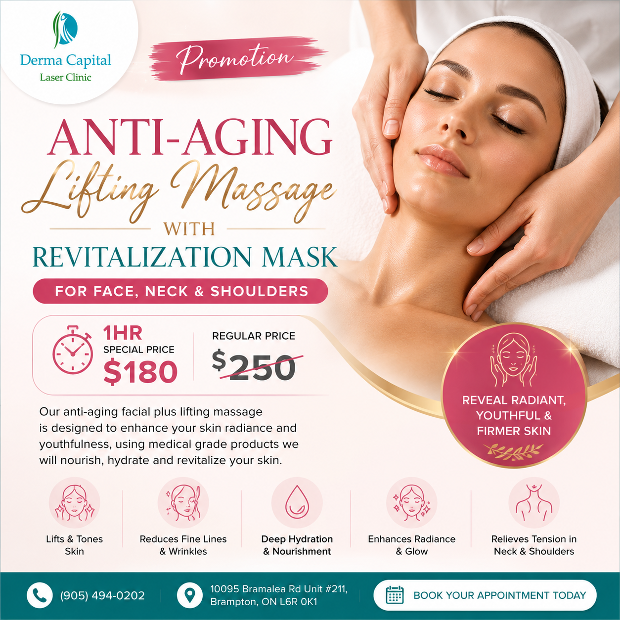Anti Aging Lifting Massage Promotion