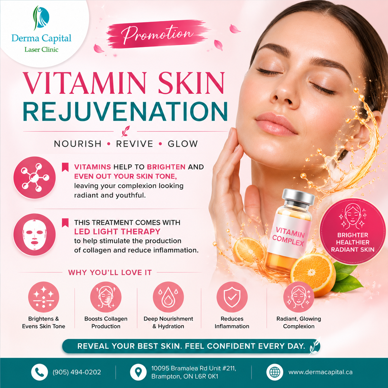 Vitamin Skin Rejuvenation Promotion